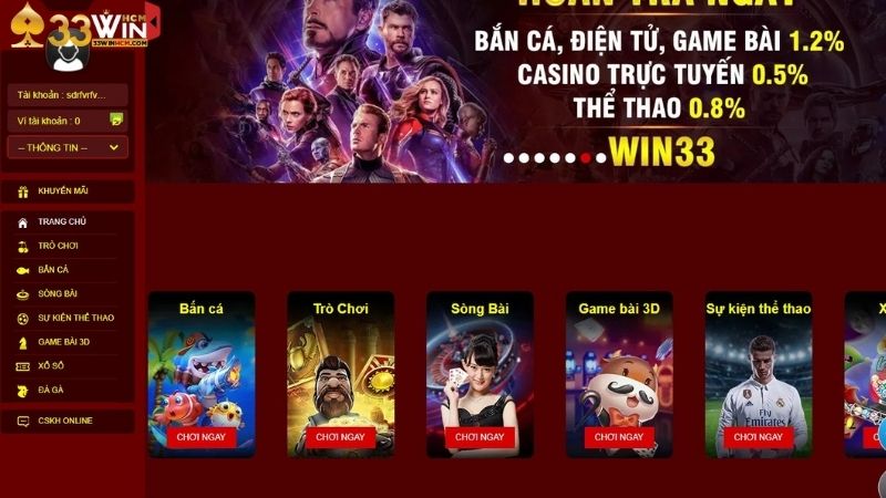 Một vài trường hợp 33Win miễn trừ trách nhiệm