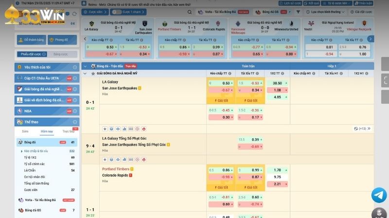 Hướng dẫn cách chơi thể thao 33Win