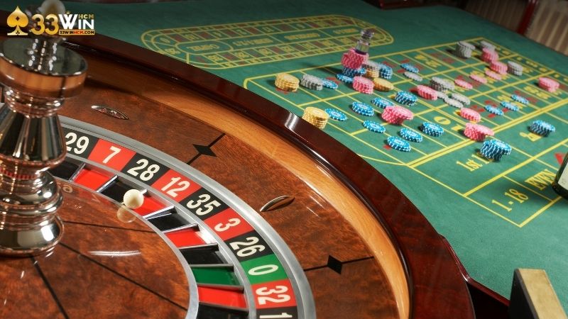 Roulette là trò xoay vòng quen thuộc trong các sòng bạc