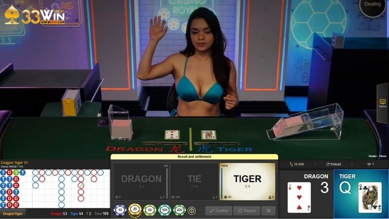 Thông tin giới thiệu game Rồng Hổ 33Win